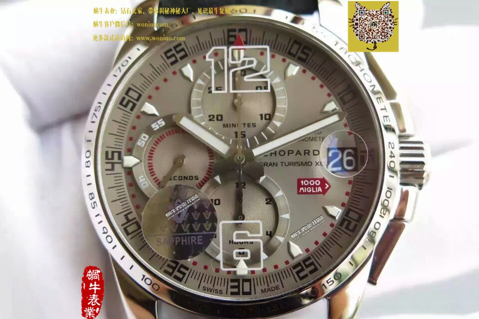 【HBBV6厂一比一超A高精仿手表】萧邦经典赛车系列168489-3001腕表 / XB002