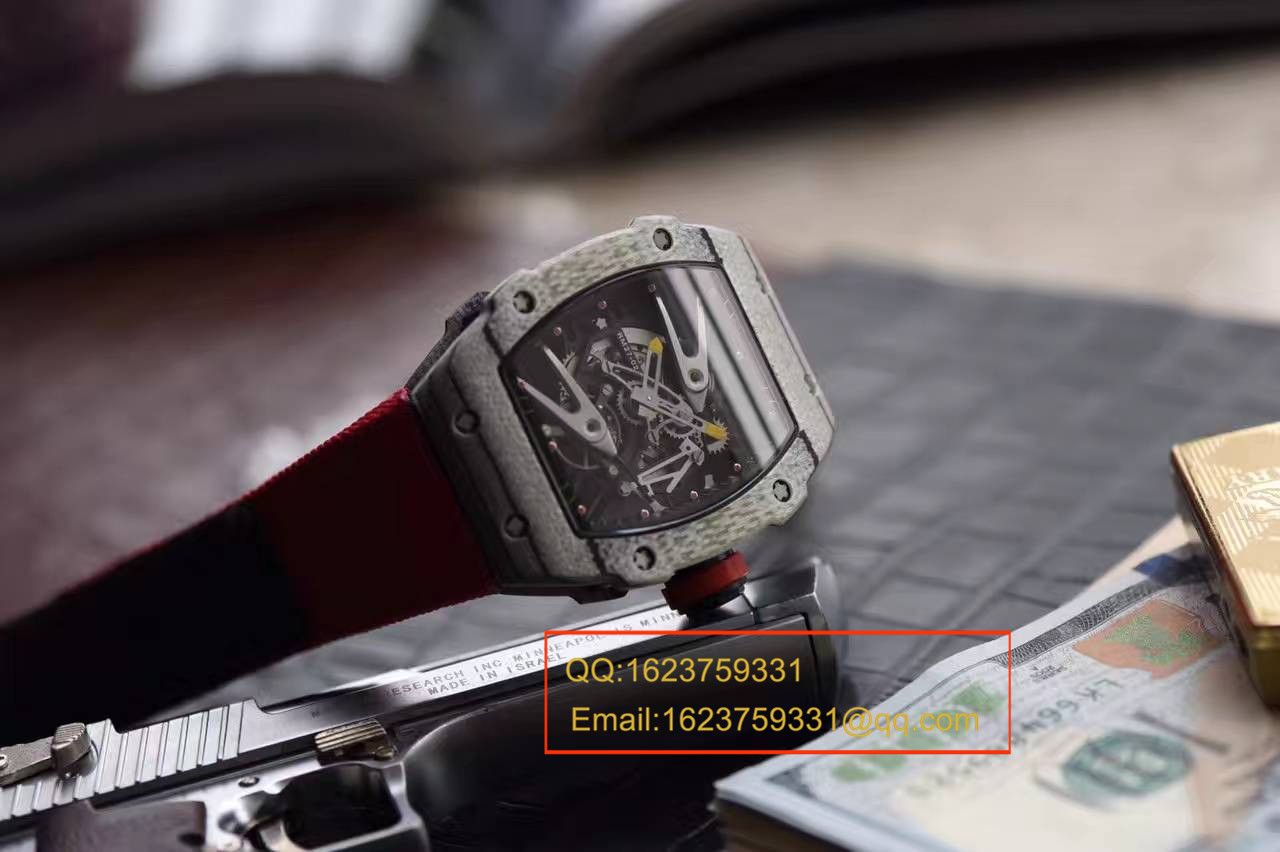 【RM厂顶级1:1复刻高仿手表】查德·米勒首款白色碳纤维腕表RM27-02--轻盈如羽毛 