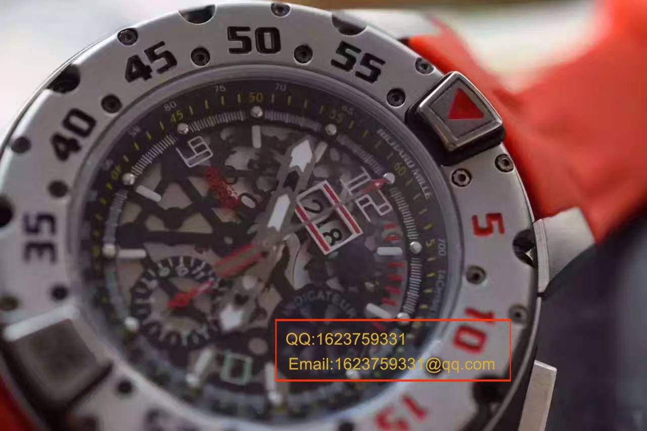 【实拍图鉴赏】RM厂1:1超A精仿手表之里查德米尔男士系列RM 032 RG腕表 