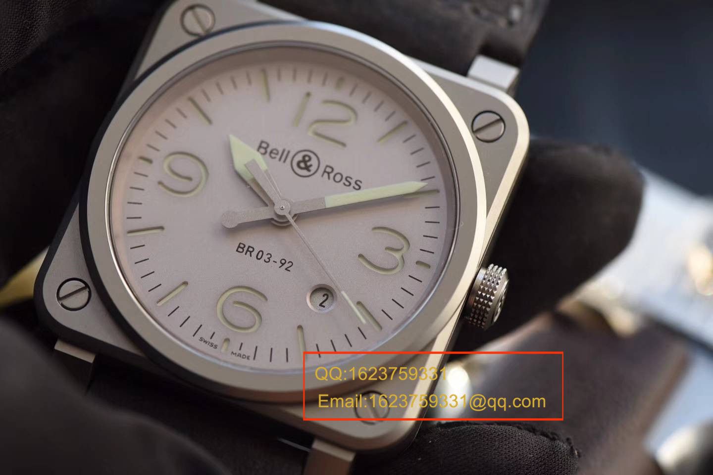 【BR一比一超A高仿手表】柏莱士AVIATION系列BR 03-92 HOROLUM 腕表 / BLBA015