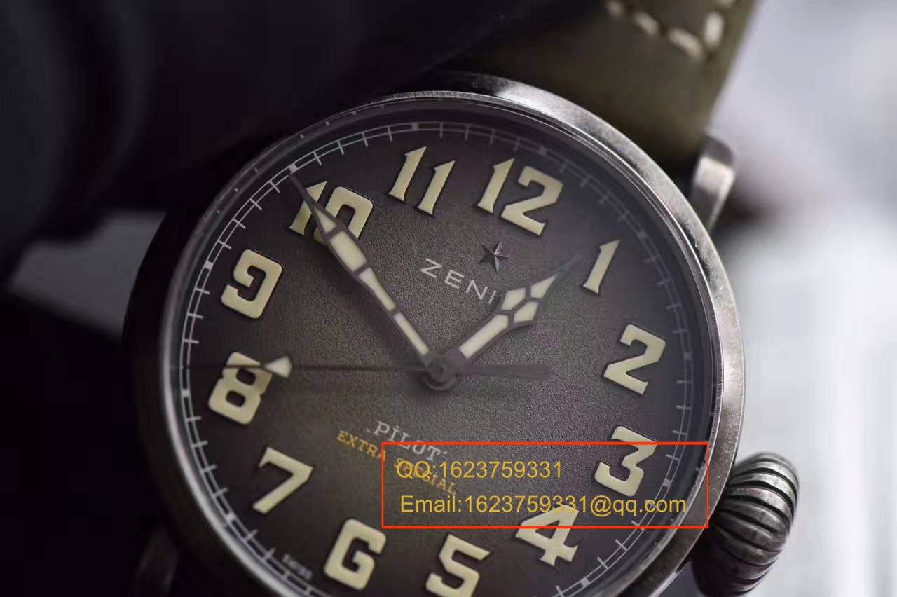 【独家视频评测XF厂一比一超A精仿手表】真力时复古飞行员系列11.1940.679 / 93.C800腕表 