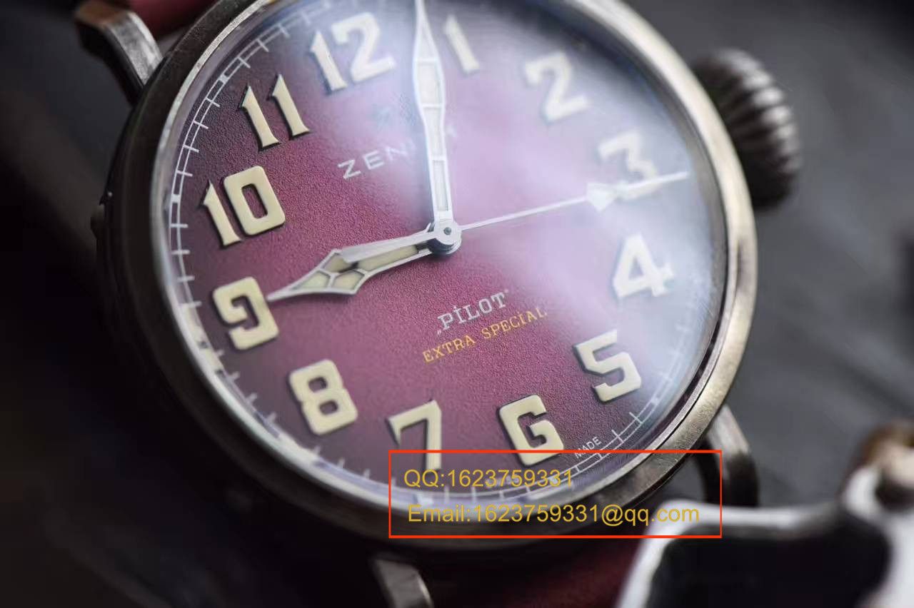 【独家视频测评XF厂1:1超A精仿手表】真力时飞行员系列11.1940.679 / 53.C808复古大飞腕表 