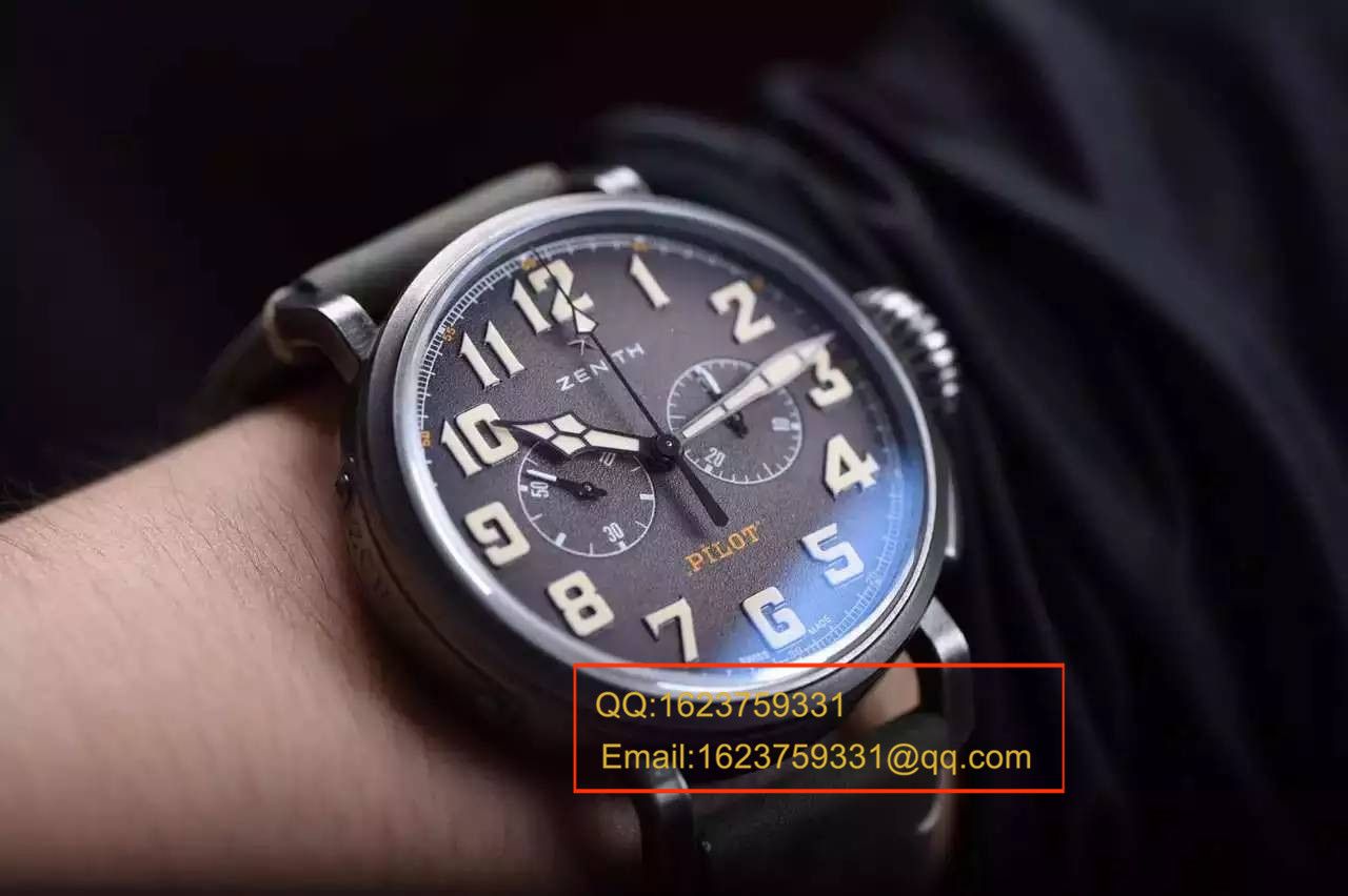 【独家视频测评】KW1:1超A高仿手表之真力时飞行员系列11.2430.4069/21.C773咖啡骑士 