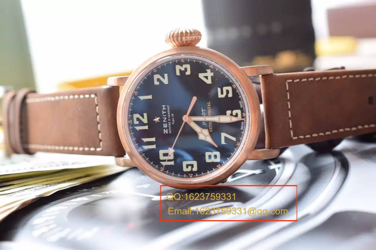 【独家视频测评】XF厂1:1复刻高仿手表真力时飞行员系列《青铜大飞》29.2430.679/21.C753 