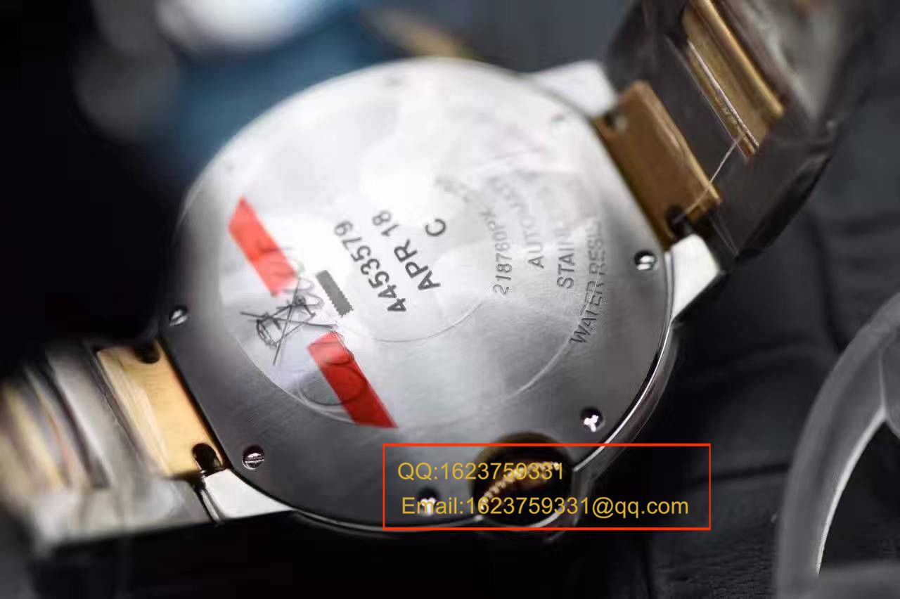 【独家视频测评V6厂1:1超A高仿手表】卡地亚中号蓝气球36毫米系列W2BB0012女士腕表 / K095
