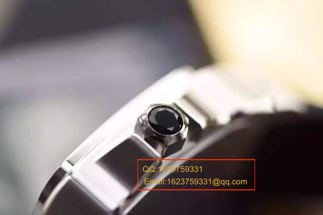 【视频解析V6厂1:1超A精仿手表】卡地亚山度士自动机械男表W20106X8机械腕表 / KBA032