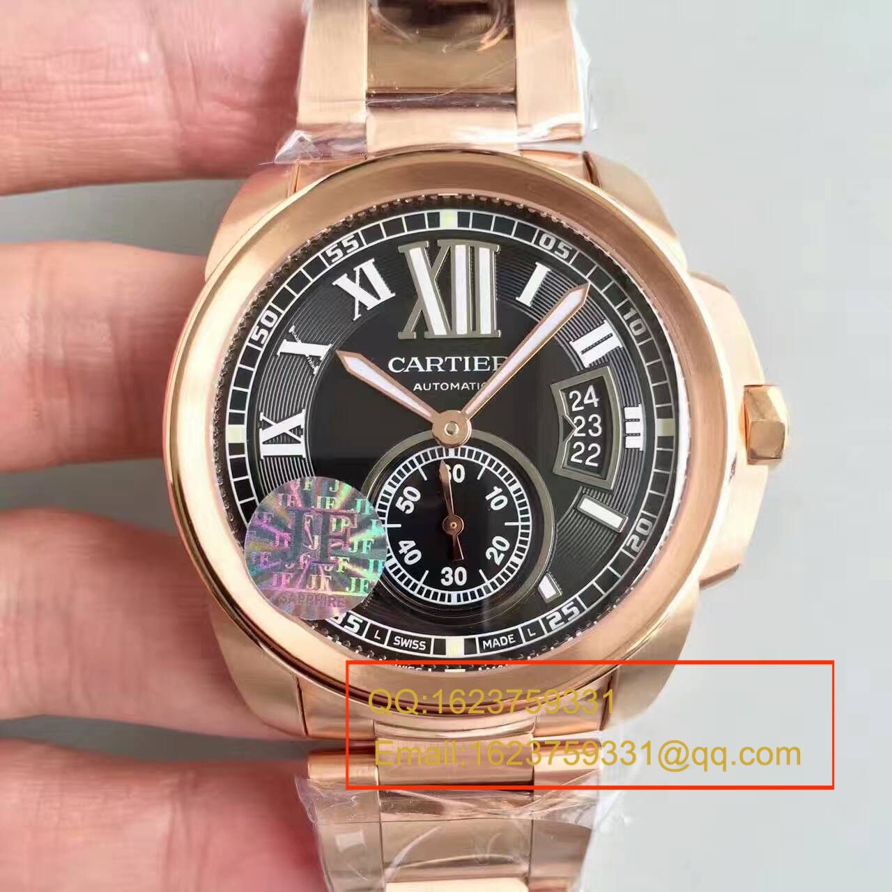 【JF厂一比一超A高仿手表】卡地亚CALIBRE DE CARTIER 系列W7100015腕表 / K025