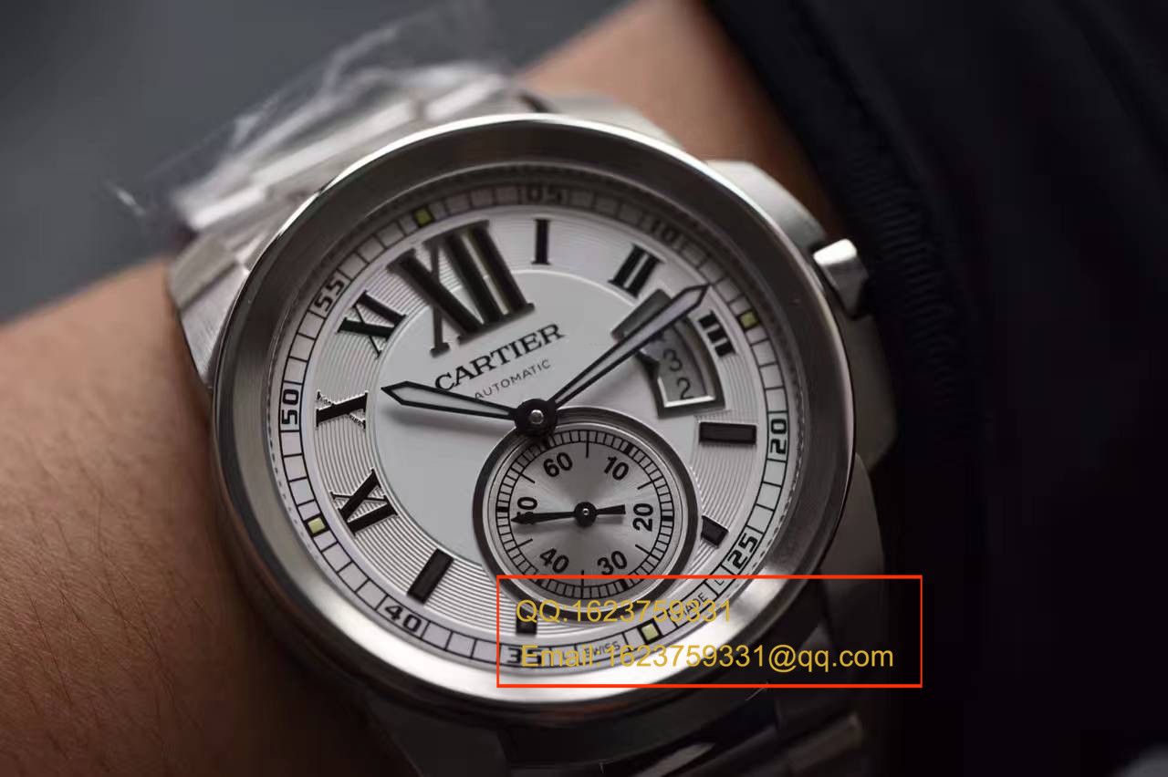 【JF厂一比一超A高仿手表】卡地亚CALIBRE DE CARTIER 系列W7100015腕表 