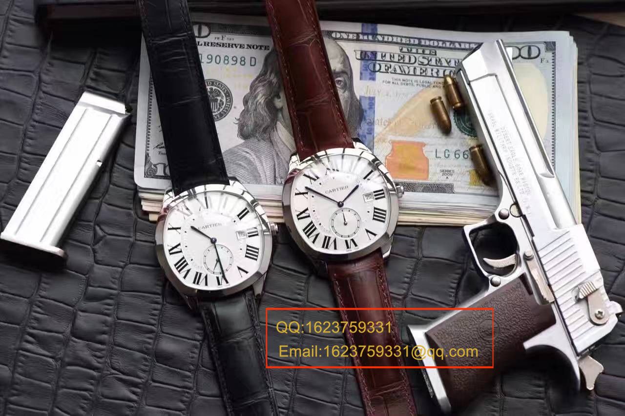 【独家视频测评SY一比一超A高仿手表】卡地亚DRIVE DE CARTIER 系列WSNM0004枕形腕表 