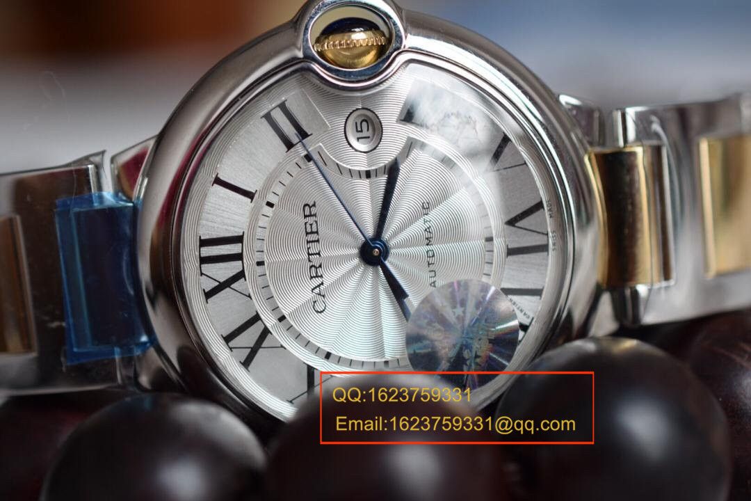 【HBBV6厂一比一复刻手表】卡地亚蓝气球系列《男款42MM包真18K黄金特别定制版》W69009Z3腕表 / KBF091