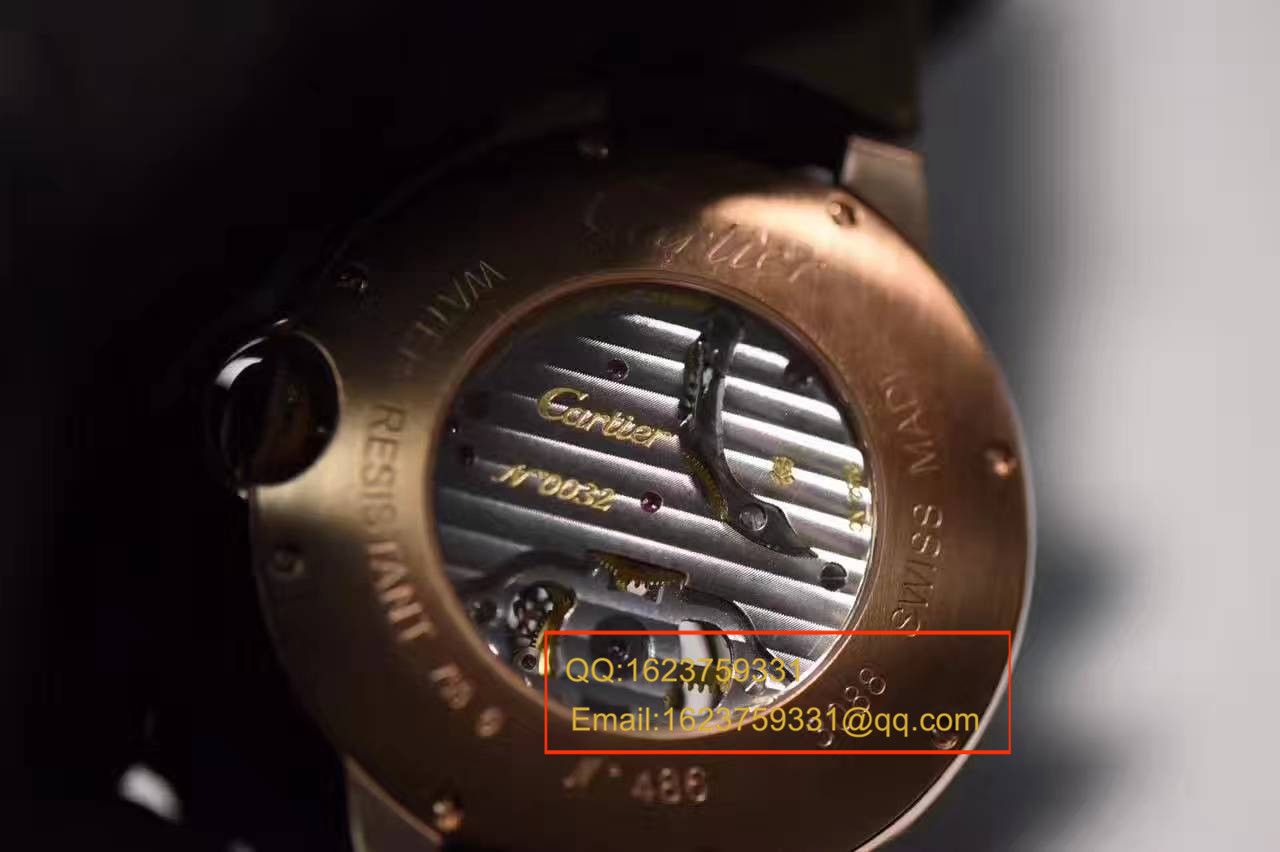 【V6厂一比一超A高仿手表】卡地亚CARTIER 蓝气球系列W6920001 真陀飞轮机械腕表 