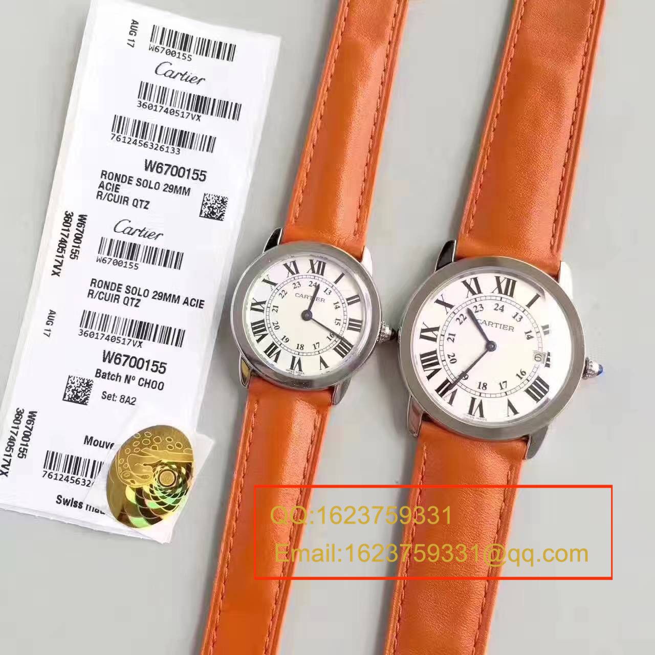 【K11厂正品开模顶级复刻高仿手表】卡地亚RONDE DE CARTIER伦敦SOLO系列W6700155、W6700255女士石英腕表 / KAD078
