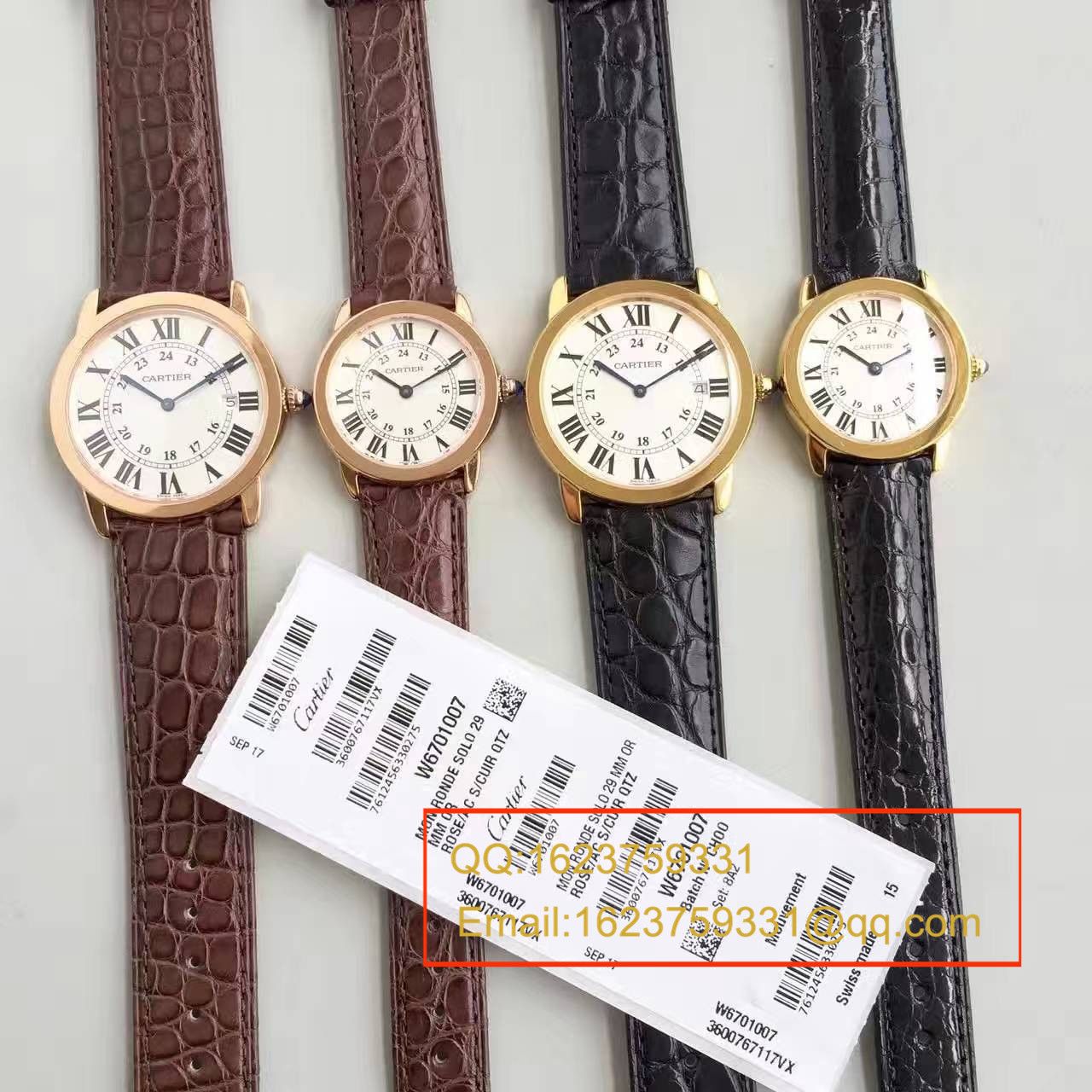 【K11一比一复刻高仿手表】卡地亚RONDE DE CARTIER 伦敦SOLO系列W6701004、WSRN0012女士石英腕表 / KAD079