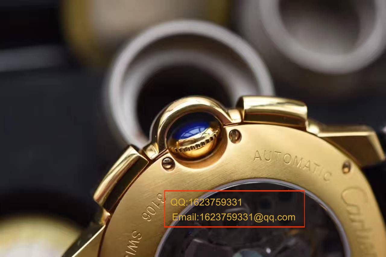 【独家视频测评OF厂一比一超A高仿手表】卡地亚蓝气球系列W6920007腕表 / KBB038
