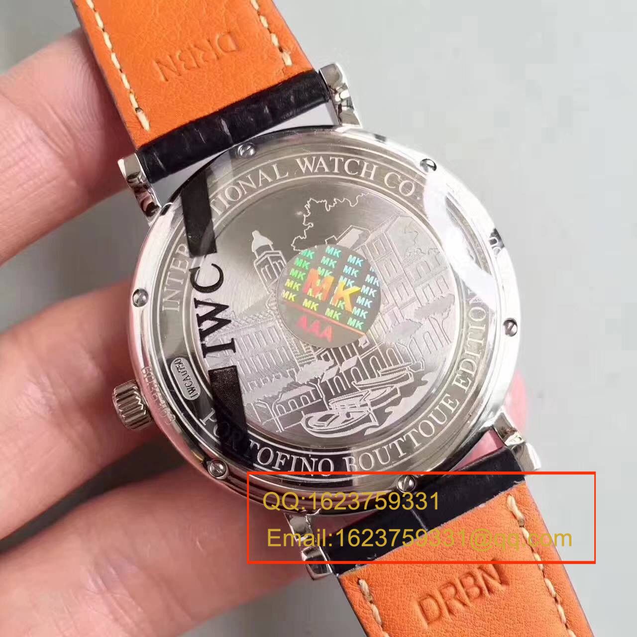 【独家视频测评MK厂1:1高仿手表】万国 IWC 柏涛菲诺系列 大三针 IW356512 男士手表 