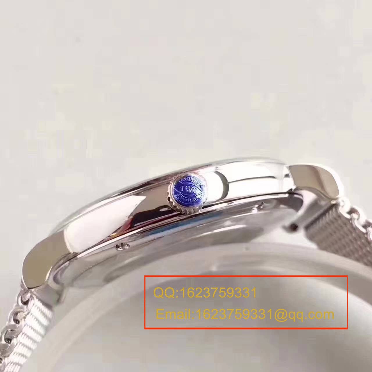 【独家视频测评MK厂一比一超A精仿手表】万国柏涛菲诺系列IW356505精钢米兰表链腕表 