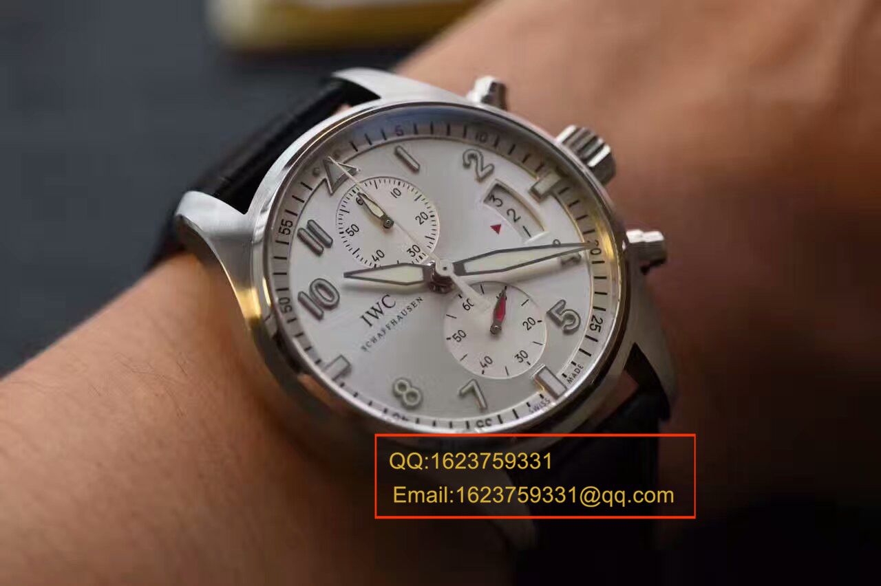 【独家视频测评】HBBV6厂1:1超A高仿万国飞行员计时腕表 “JU-AIR”特别版系列IW387809腕表 