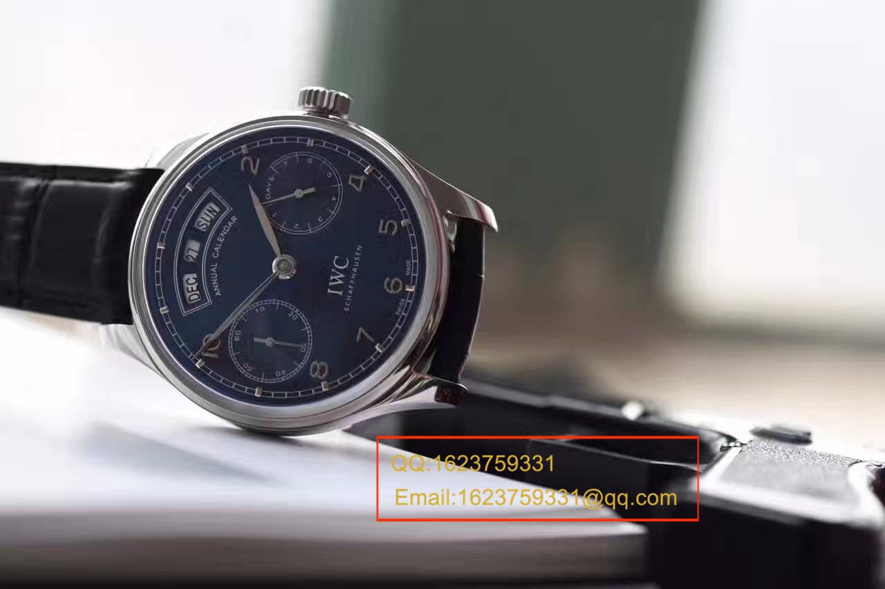 【独家视频测评YL厂一比一超A高仿手表】万国葡萄牙系列年历IW503502万国年历腕表 