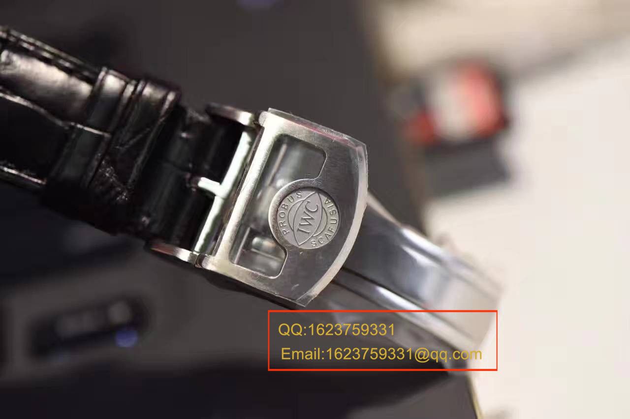 【独家视频测评YL厂一比一超A高仿手表】万国葡萄牙陀飞轮逆跳腕表系列IW504601腕表 / WG285