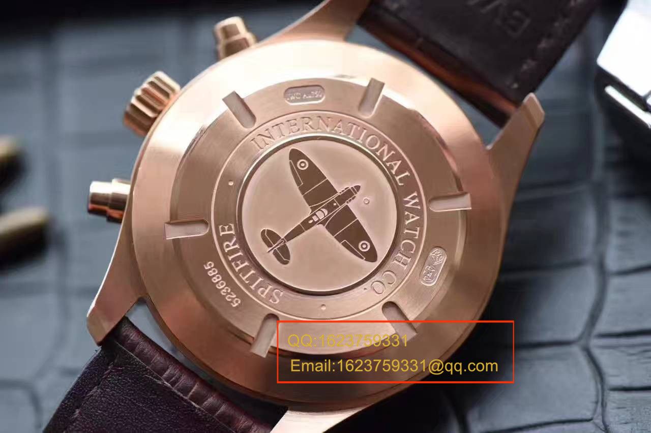 【独家视频评测一比一超A高仿手表】万国SPITFIRE CHRONOGRAPH喷火战机计时腕表系列IW387803腕表 / WG282