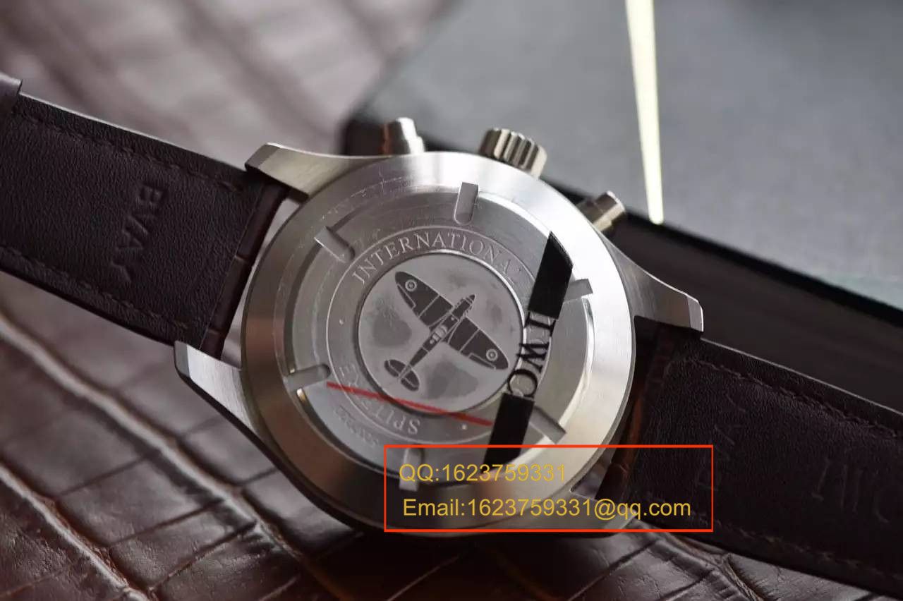 【独家视频测评一比一超A高仿手表】万国飞行员喷火战机计时腕表系列IW387808腕表 