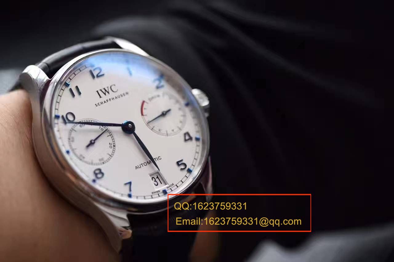 【独家视频测评】【ZF一比一超A高仿手表】万国葡萄牙计时系列IW500705腕表（万国七日链） 