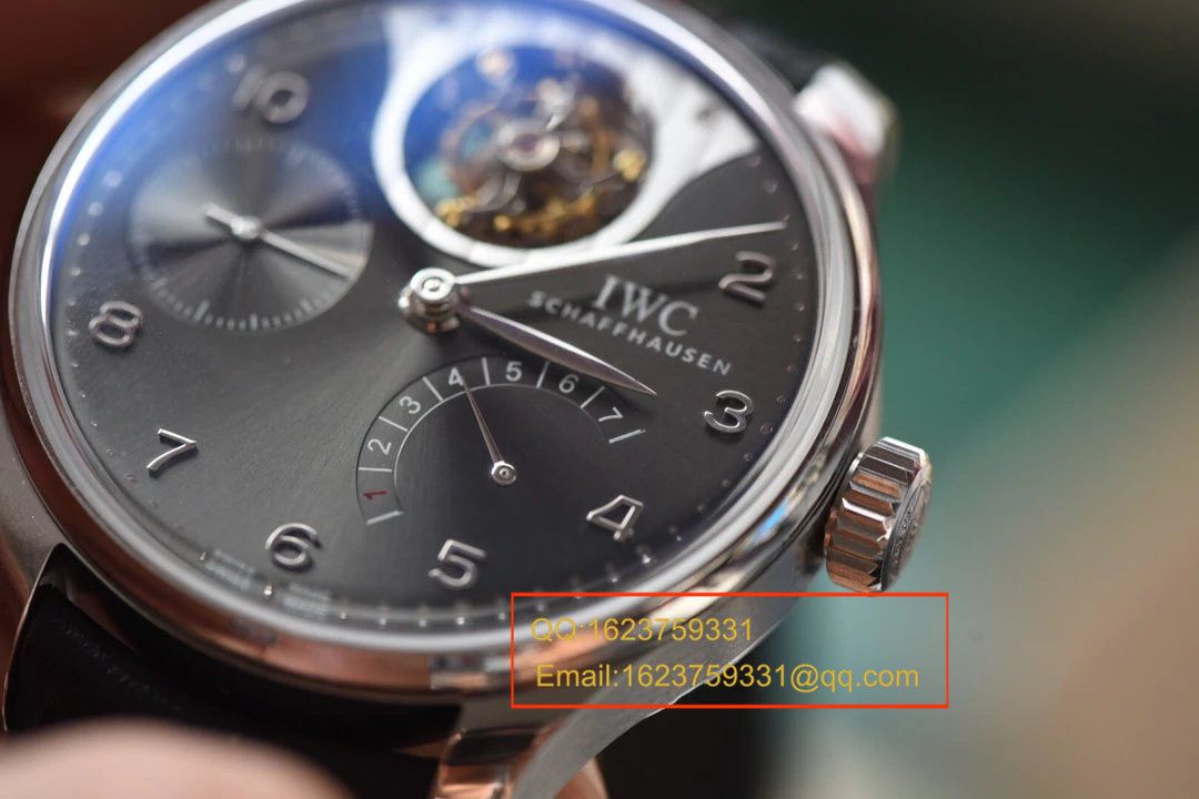 【YL厂一比一精仿手表】最高品质万国葡萄牙系列真陀飞轮IW504207腕表 / WG286
