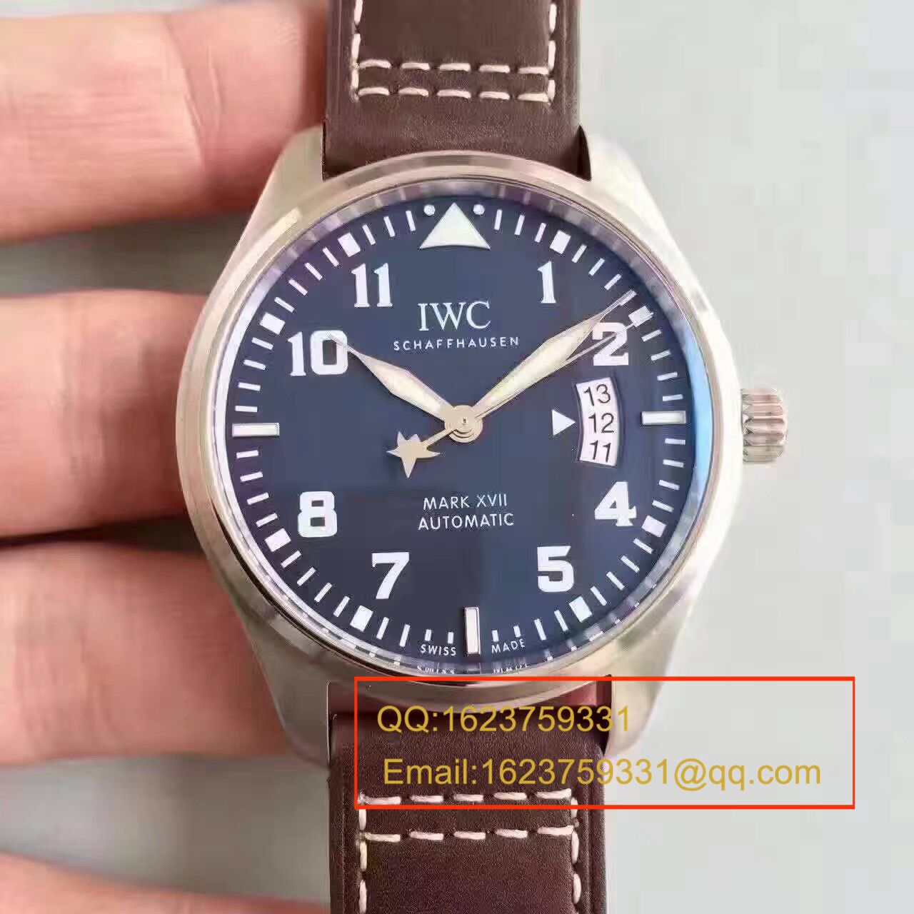 【MK厂1:1超A精仿手表】万国飞行员系列PILOT‘S WATCH MARK XVII马克十七飞行员IW326501腕表 / WG253