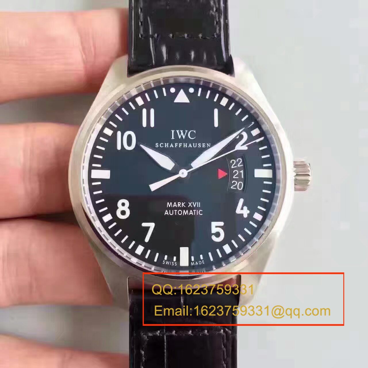 【MK厂1:1超A精仿手表】万国飞行员系列PILOT‘S WATCH MARK XVII马克十七飞行员IW326501腕表 / WG253