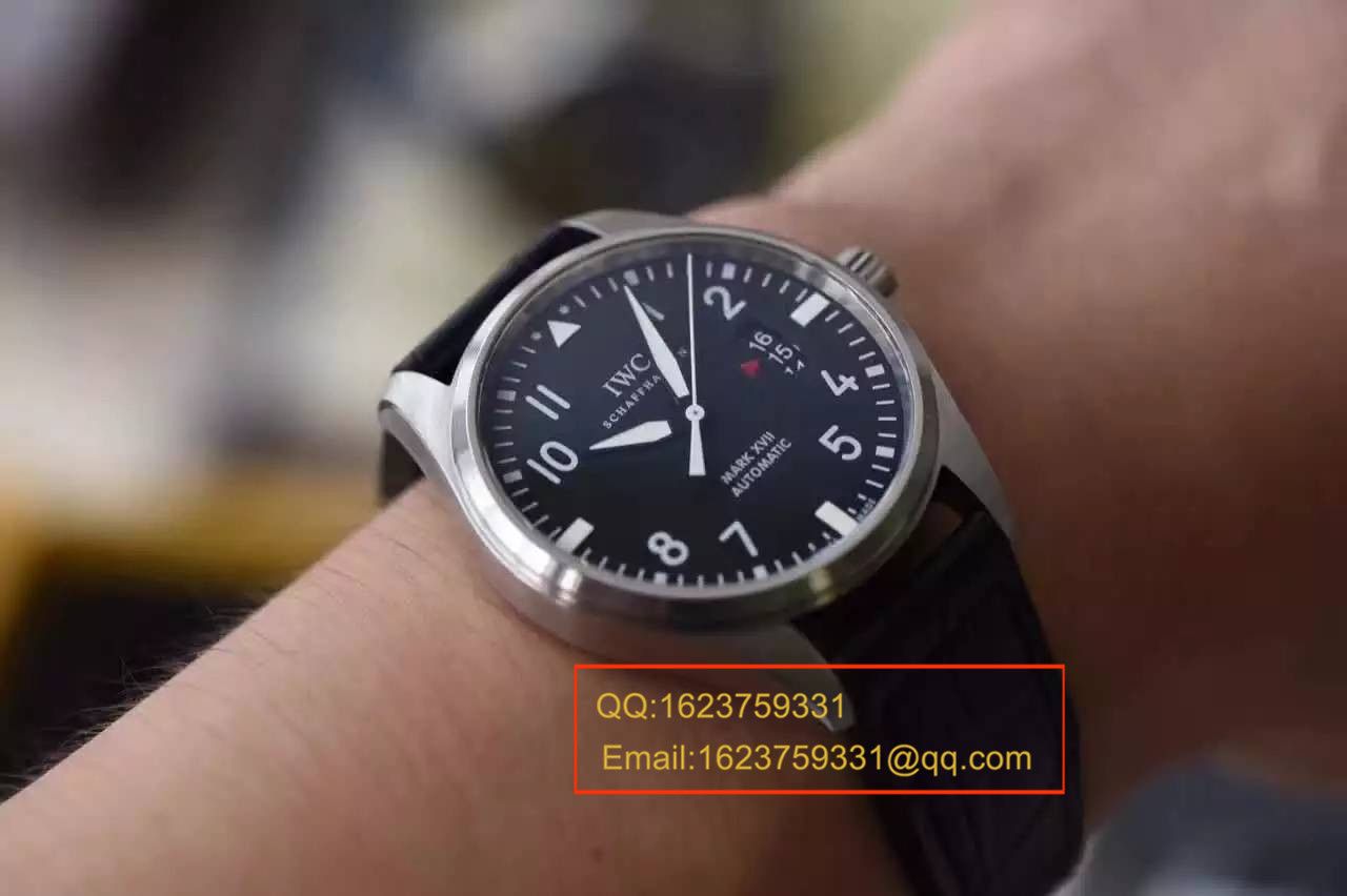 【MK厂1:1超A精仿手表】万国飞行员系列PILOT‘S WATCH MARK XVII马克十七飞行员IW326501腕表 