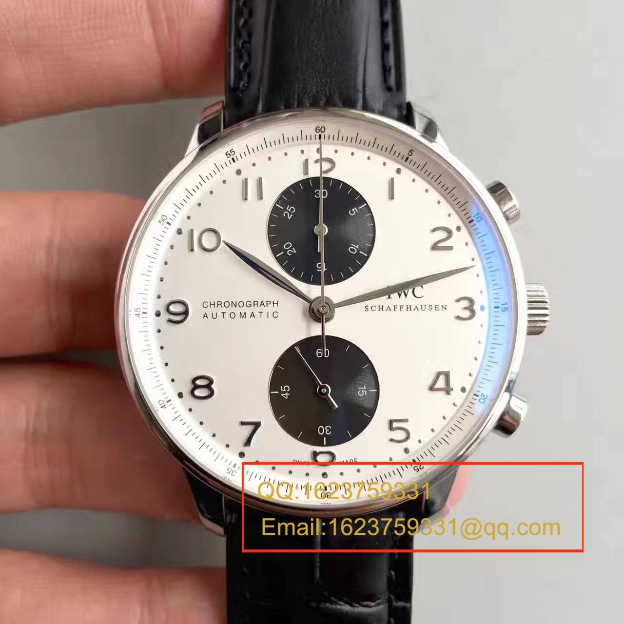 【ZF厂1:1超A精仿手表】万国葡萄牙计时系列CHRONOGRAPH计时IW371411腕表 