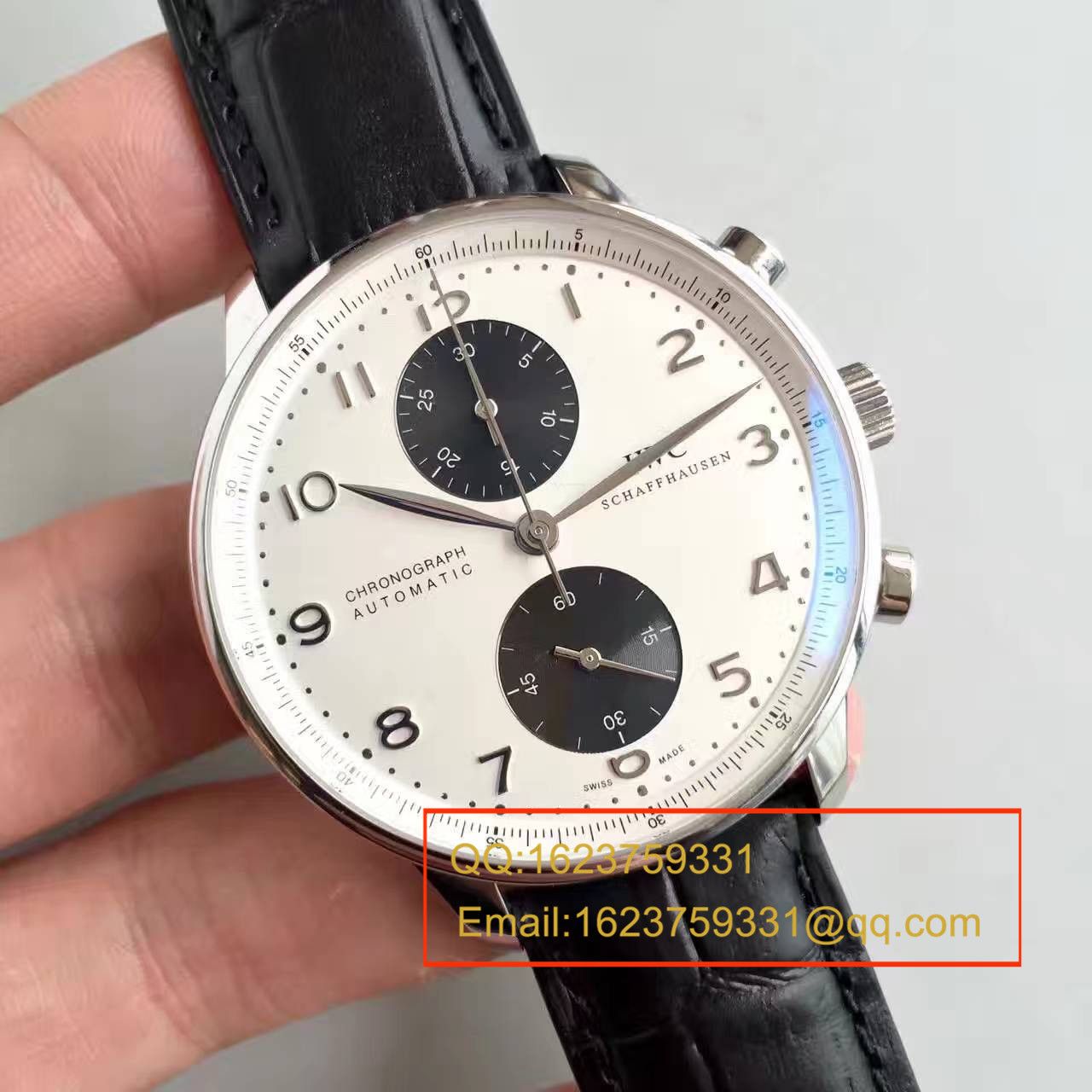 【ZF厂1:1超A精仿手表】万国葡萄牙计时系列CHRONOGRAPH计时IW371411腕表 