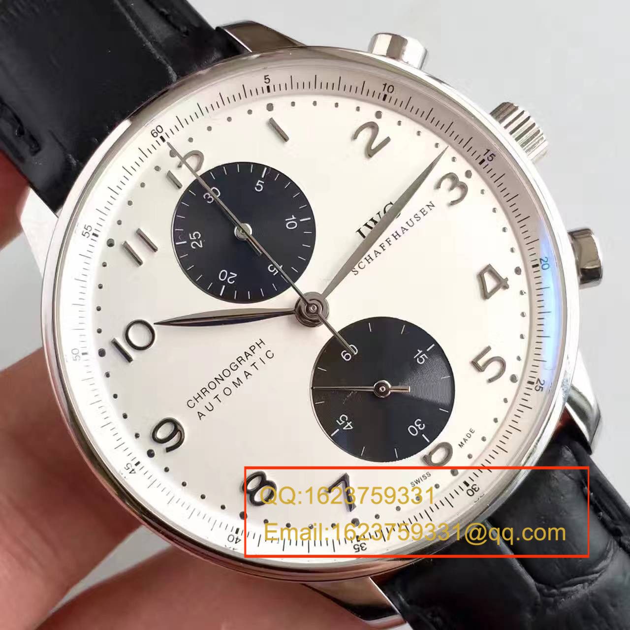 【ZF厂1:1超A精仿手表】万国葡萄牙计时系列CHRONOGRAPH计时IW371411腕表 