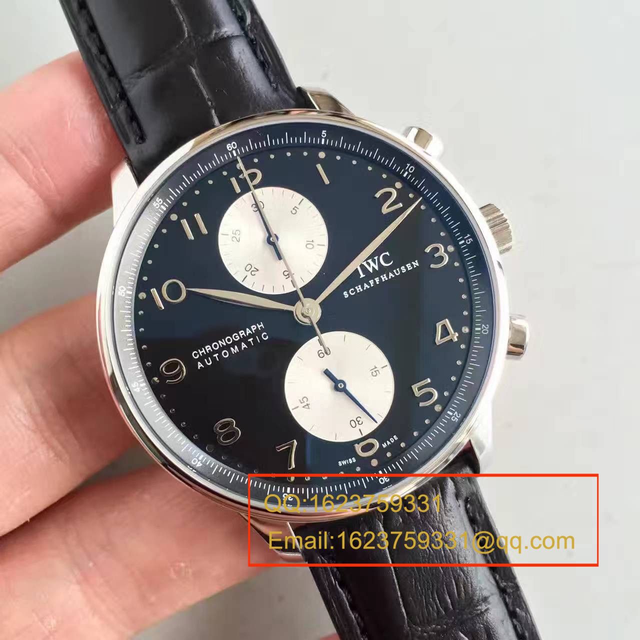 【ZF厂一比一精仿手表】万国葡萄牙系列葡计超薄升级版IW371404腕表 