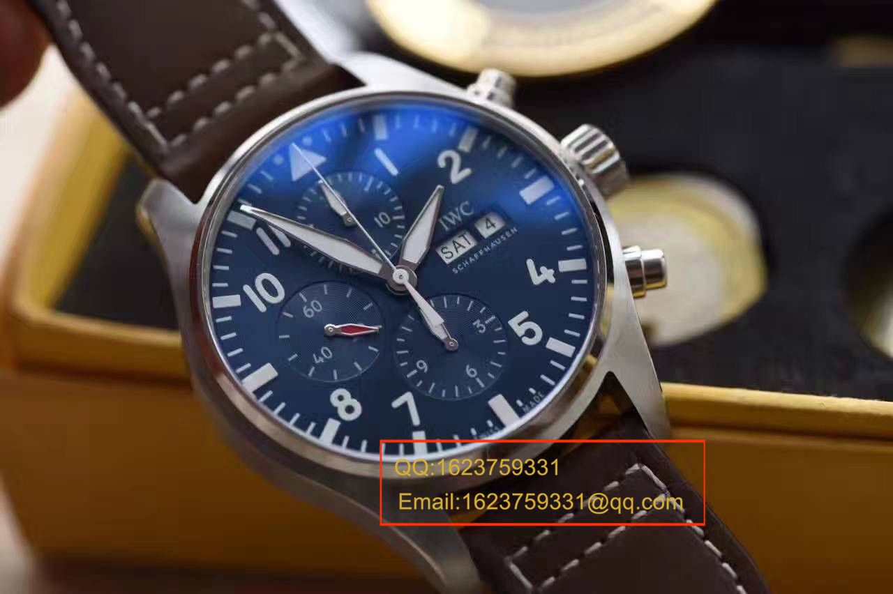 【ZF厂顶级高仿复刻手表】万国飞行员系列飞行员计时腕表“小王子”特别版系列 IW377714腕表 