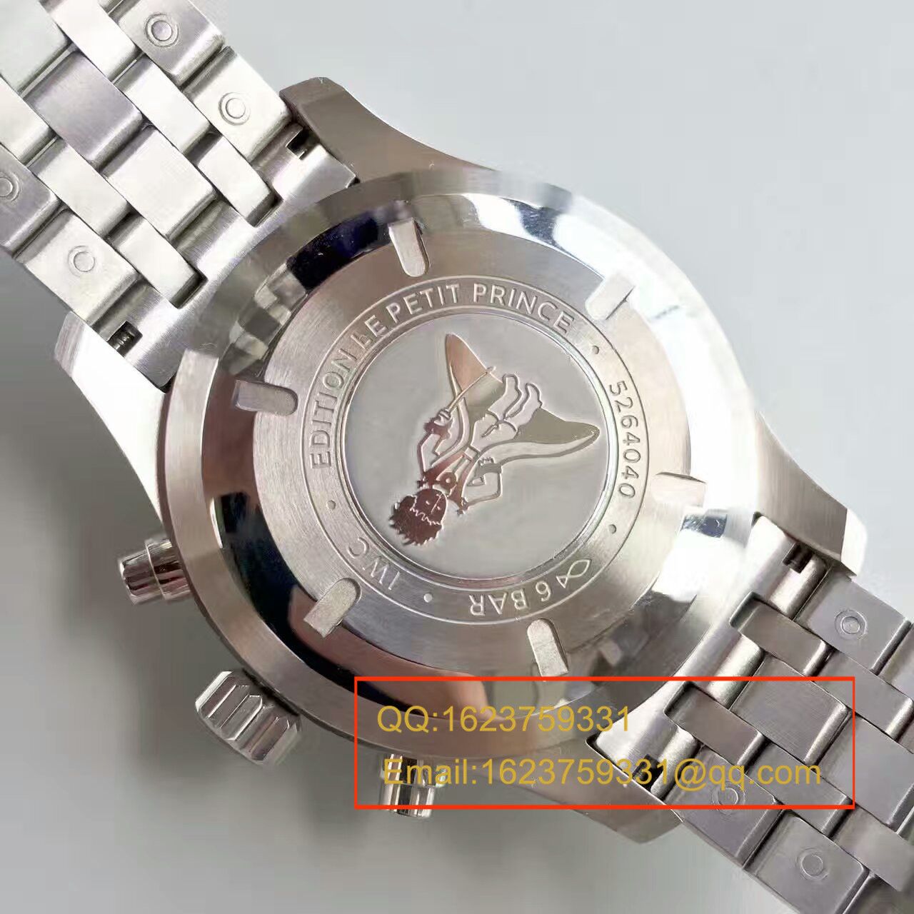 【ZF厂一比一高仿手表】万国飞行员计时腕表“小王子”特别版系列IW377714腕表《钢带版》 