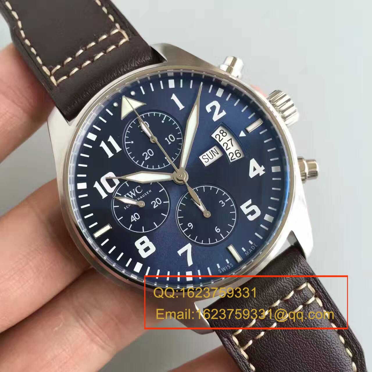 【ZF厂一比一高仿手表】万国 飞行员系列 IW377706 男士机械腕表 