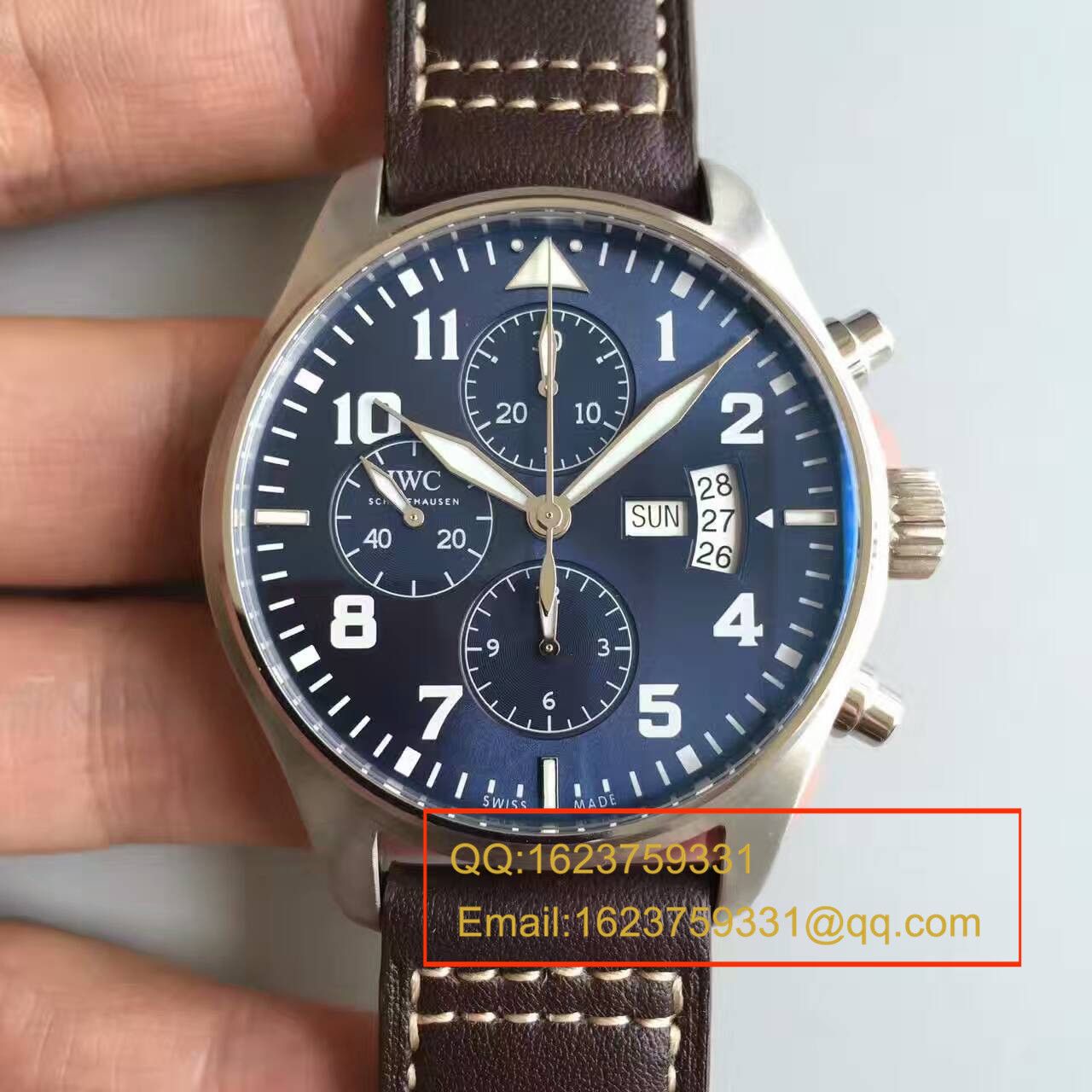 【ZF厂一比一高仿手表】万国 飞行员系列 IW377706 男士机械腕表 