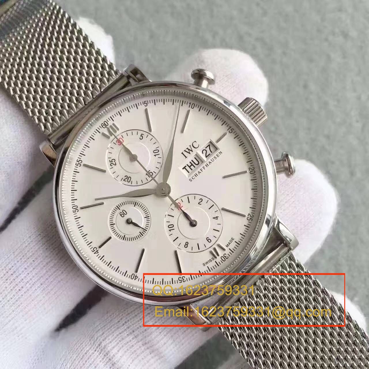 【MK一比一超A高仿手表】万国柏涛菲诺CHRONOGRAPH计时系列 IW391009腕表 / WB0133