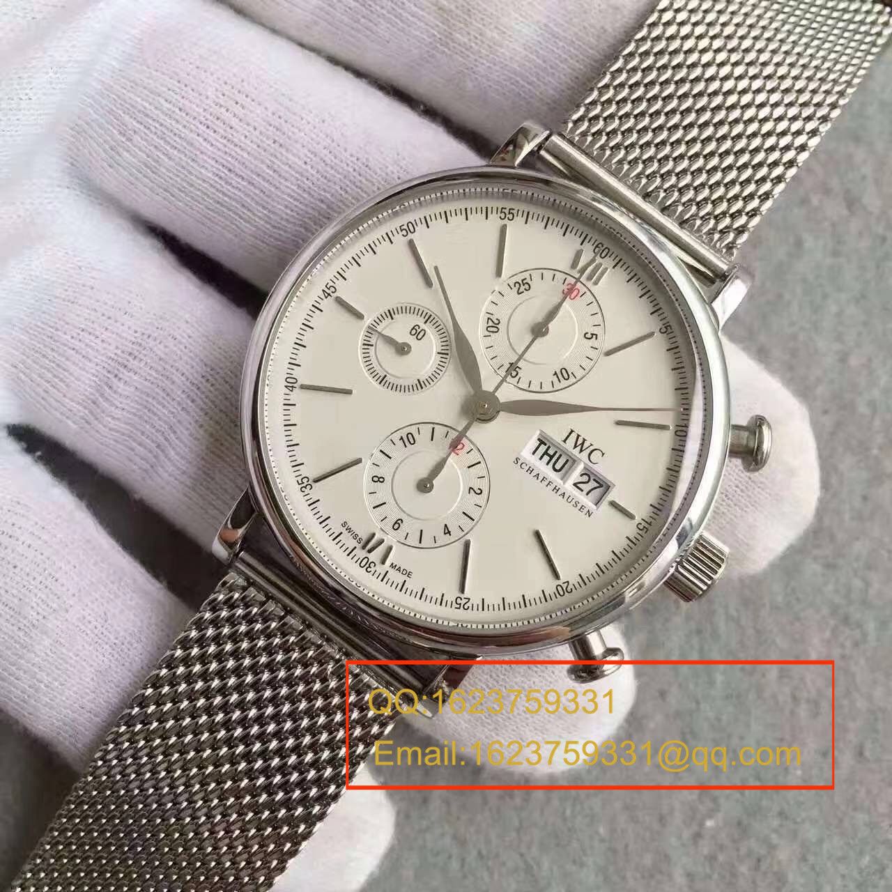 【MK一比一超A高仿手表】万国柏涛菲诺CHRONOGRAPH计时系列 IW391009腕表 