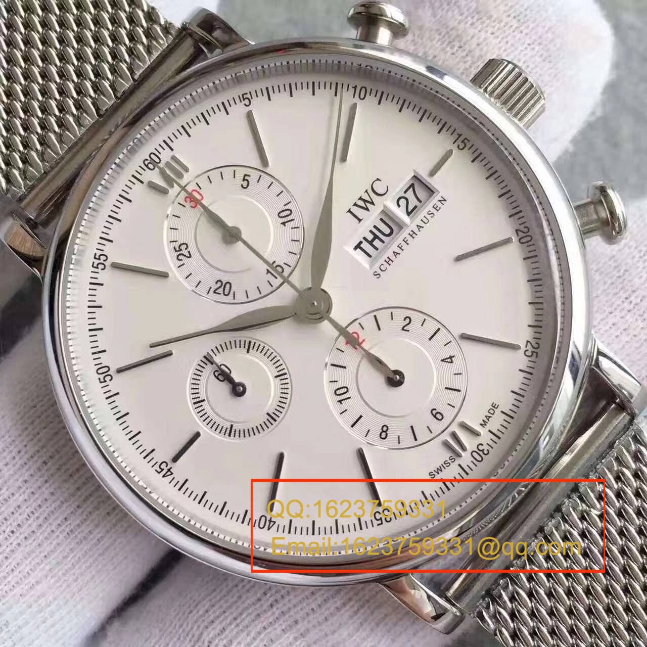 【MK一比一超A高仿手表】万国柏涛菲诺CHRONOGRAPH计时系列 IW391009腕表 