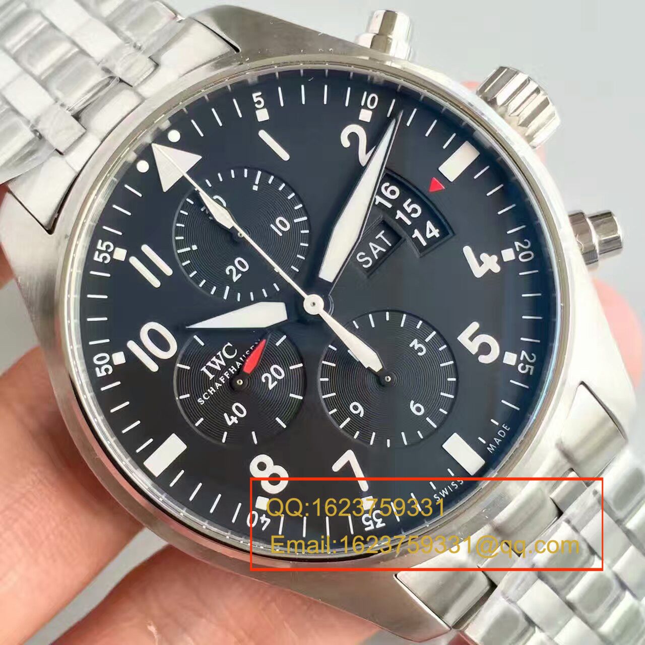 【ZF厂1:1超A精仿手表】万国飞行员CHRONOGRAPH计时腕表系列 IW377704腕表 / WG215