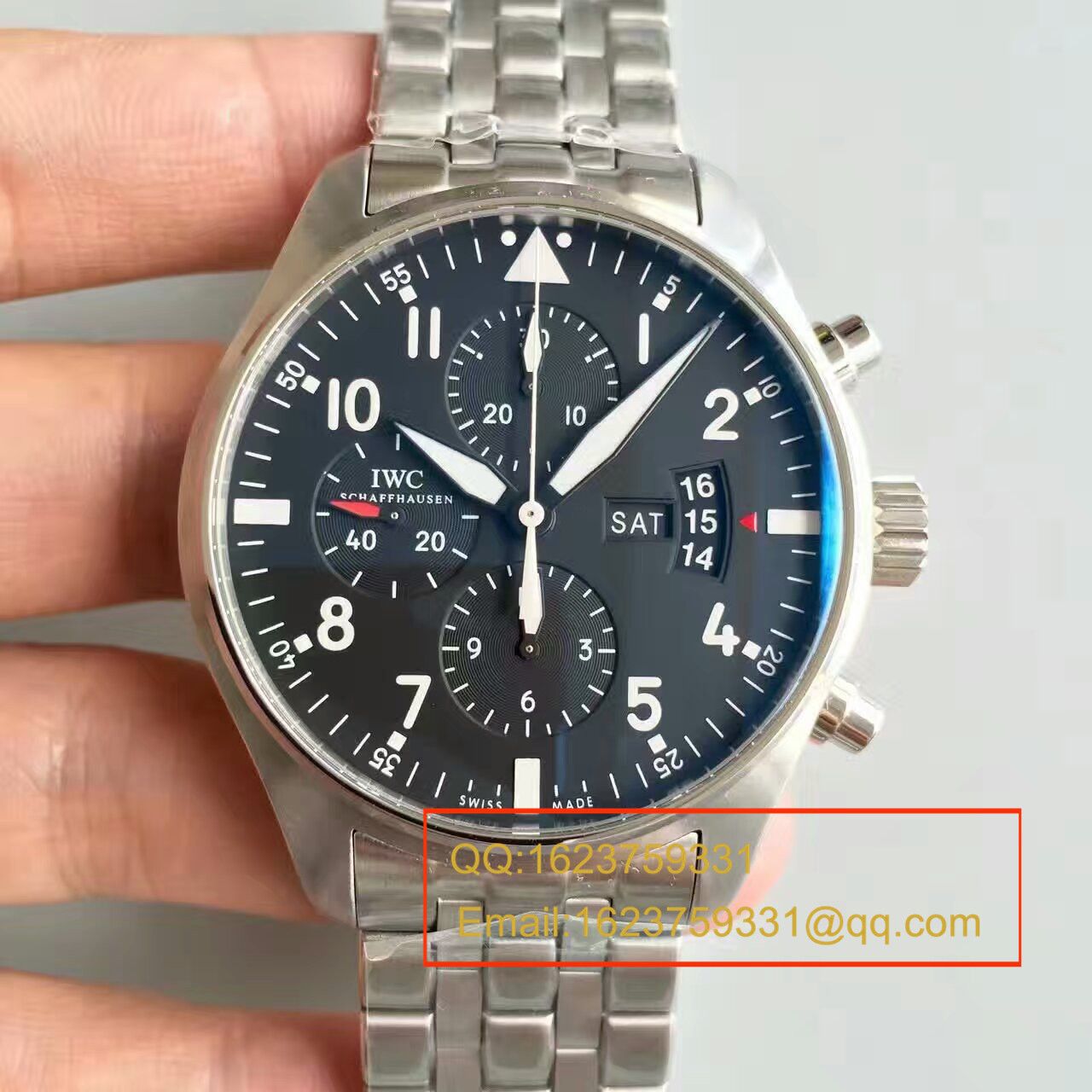 【ZF厂1:1超A精仿手表】万国飞行员CHRONOGRAPH计时腕表系列 IW377704腕表 