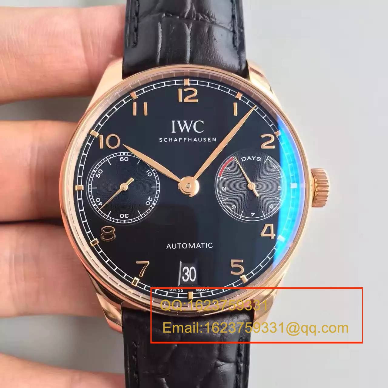 【ZF厂超A精仿1:1高仿手表】万国葡萄牙系列《万国七日链》IW500125腕表 / WG231