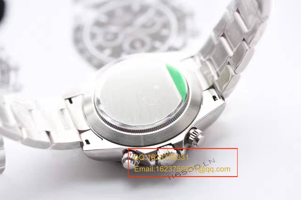 【N厂最新V7版本】劳力士宇宙计型迪通拿复刻高仿116500LN-78590黑盘机械手表 / RBF003