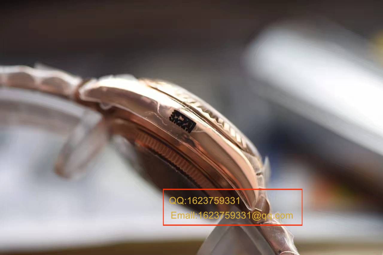 【SY厂一比一超A高仿手表】劳力士女装日志型系列279171巧克力色表盘女士腕表 / RBA182