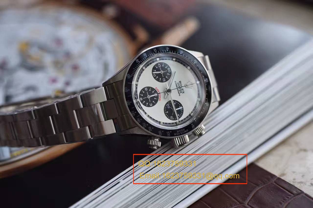 【独家视频测评一比一超A高仿手表】Rolex Paul Newman Daytona余文乐同款劳力士保罗.纽曼复古迪通拿 / RAG148