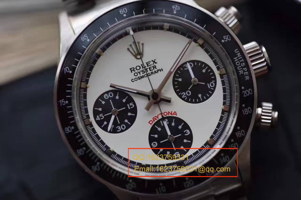 【独家视频测评一比一超A高仿手表】Rolex Paul Newman Daytona余文乐同款劳力士保罗.纽曼复古迪通拿 