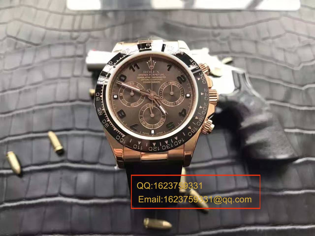 【视频解析】JF厂1:1复刻手表之劳力士宇宙计型迪通拿系列116515LN-L(FC) 咖啡色机械腕表 