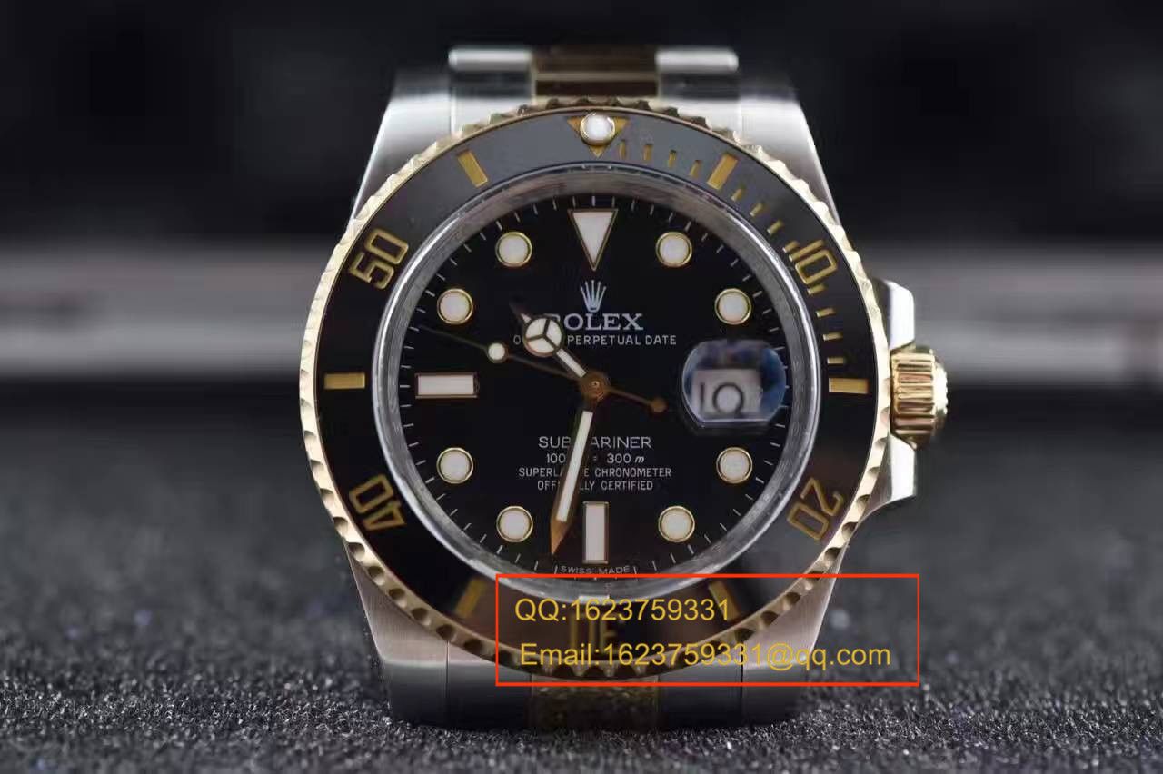 【视频解析】N厂V7版1:1复刻手表之劳力士潜航者型116612-LN-97203《18K真金版》 